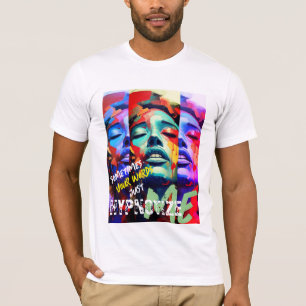 CAMISETA HIPNOTIZE GRÁFICA URBANA DE HIP HOP DE LOS 90