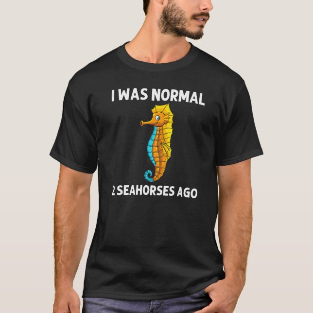 Camiseta Hipoahoría De Mar Para Hombres Mujeres Pescado Ani (Anverso)