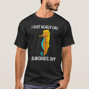 Camiseta Hipoahoría De Mar Para Hombres Mujeres Pescado Ani