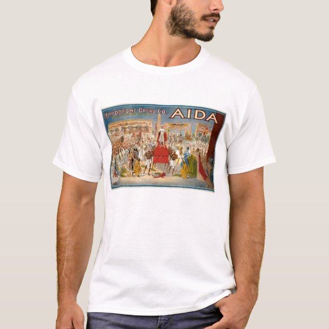 Camiseta Hipódromo 1908 de Giuseppe Verdi Aida (Anverso)