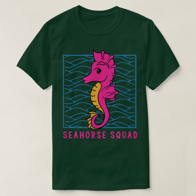 Camiseta Hipopoglucemia Sequera Océano Animal Cute Seahorse (Diseño del anverso)
