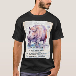 Camiseta Hipopótamo
