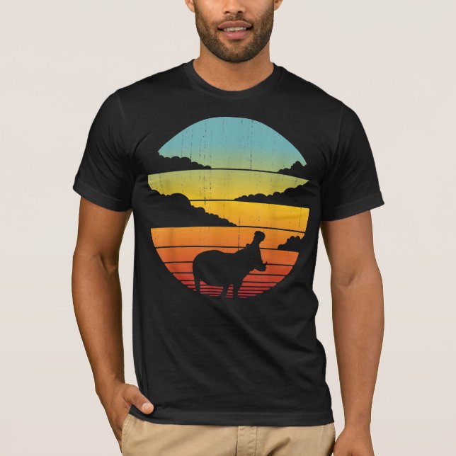 Camiseta Hipopótamo 60 Hippo de los 70 | Hippo Lover (Anverso)