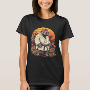 Camiseta Hipopótamo de Karate Artes Marciales MMA Taekwondo