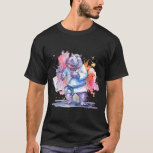 Camiseta Hipopótamo de Karate Artes Marciales MMA Taekwondo