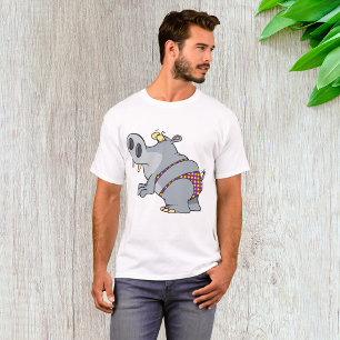 Camiseta Hipopótamo En Bikini