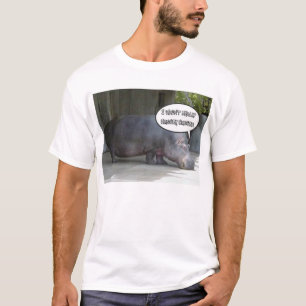 Camiseta Hipopótamo hambriento hambriento
