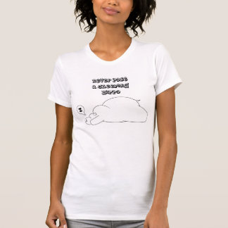 Camiseta Hipopótamos el dormir