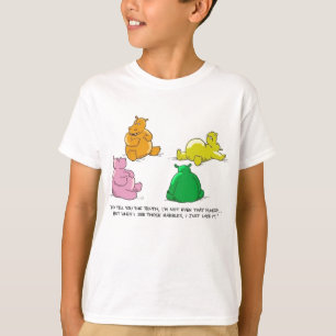Camiseta ¡Hipopótamos hambrientos! - Chicas T básico