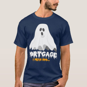 Camiseta Hipoteca de Halloween me refiero a un fantasma gra