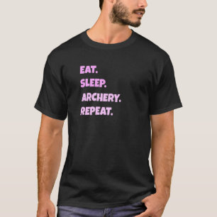Camiseta Hipótesis de tiro con arco Png Eat Sleep Sports Re