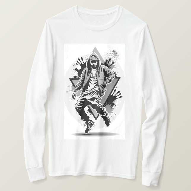 Camiseta Hipper Vibes (Anverso del diseño)