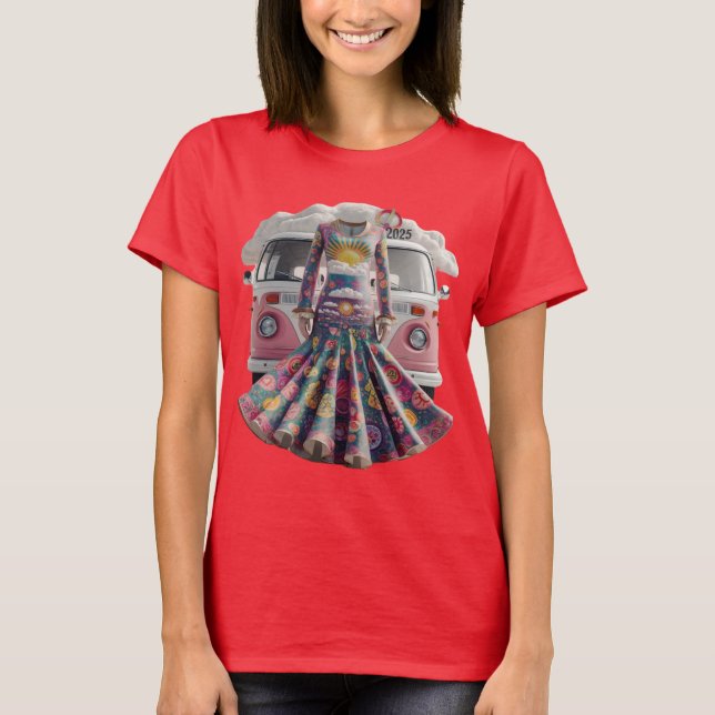 Camiseta Hippie (Anverso)