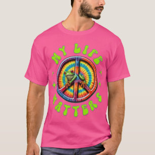 Camiseta Hippie Amor Paz La Vida Importa Personalizado 