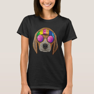 Camiseta Hippie Beagle Love Peace Sign Signo de 70's Hippie