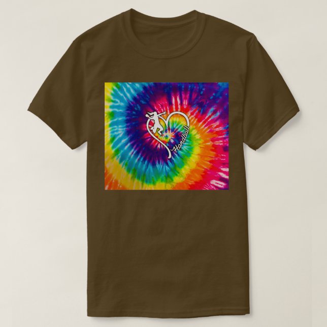 Camiseta Hippie de balonmano (Diseño del anverso)