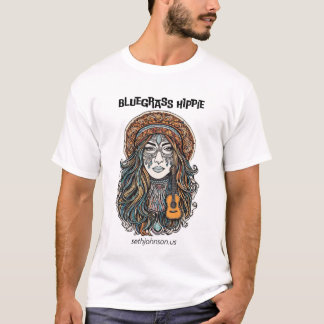 Camiseta Hippie de bluegrass masculino