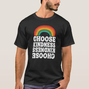 Camiseta Hippie de paz anti bullying arcoiris elegido