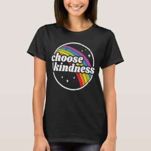 Camiseta Hippie de paz anti bullying arcoiris elegido