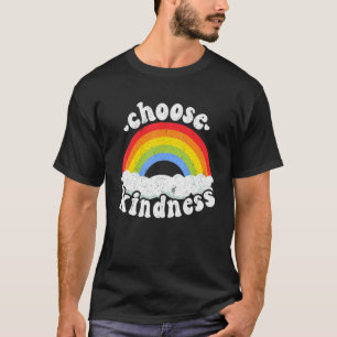 Camiseta Hippie de paz anti bullying arcoiris elegido