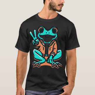 Camiseta Hippie de rana Guay de TieDye
