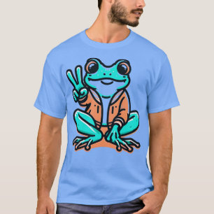 Camiseta Hippie de rana Guay de TieDye