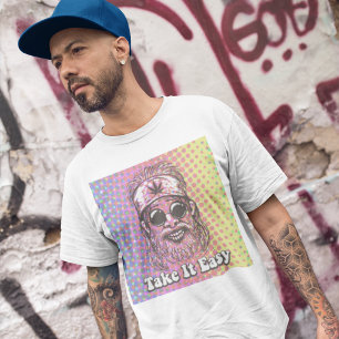 Camiseta Hippie de 'Tómate las cosas con calma'