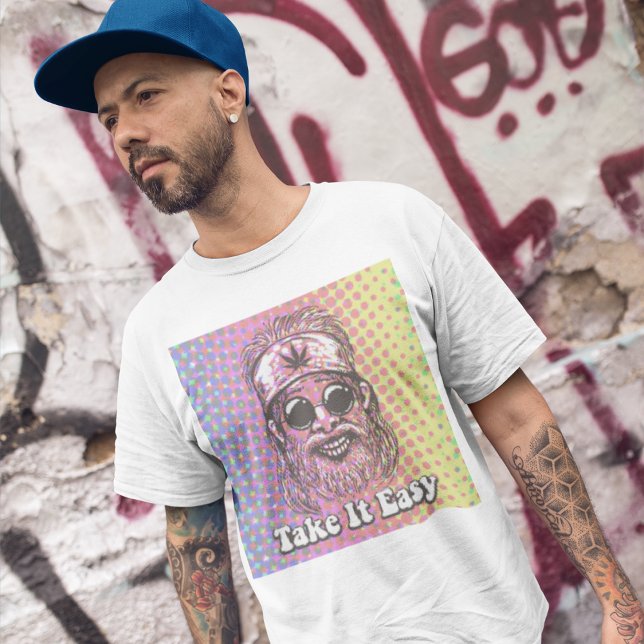 Camiseta Hippie de 'Tómate las cosas con calma' (Subido por el creador)