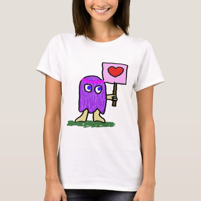 Camiseta Hippie Dippy Love (Anverso)