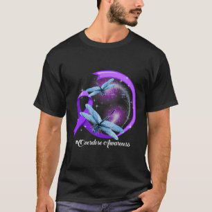 Camiseta Hippie Dragonfly Purple Ribbon Sobredosis