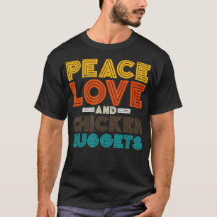 Camiseta Hippie Fast Food Lover Gift Foodie Gracioso Pollo
