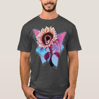Camiseta Hippie Flor 90 Vaporwave Gardener Sunshine Sunf