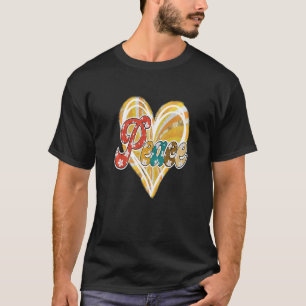 Camiseta Hippie Flower Peace Love Happy Soul