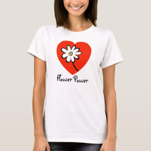 Camiseta Hippie Groovy con energía para las flores