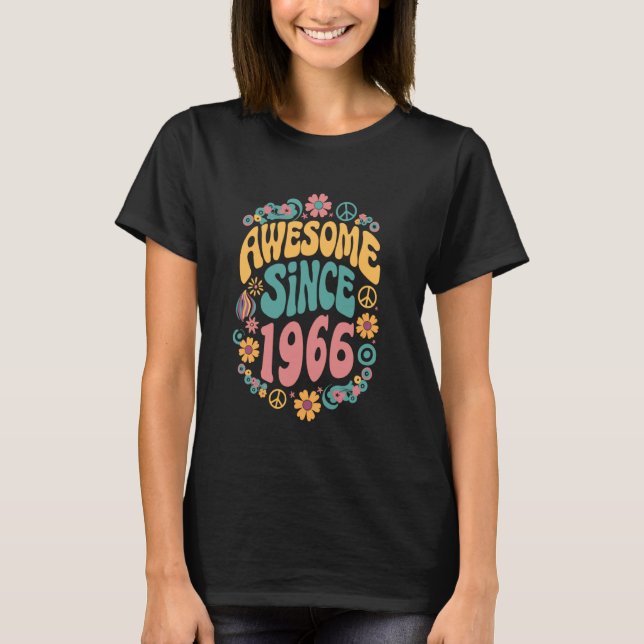 Camiseta Hippie Groovy en 1966 (Anverso)
