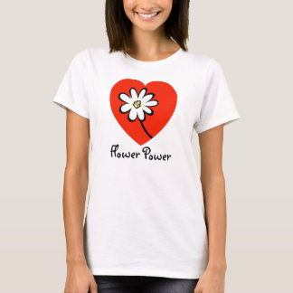 Camiseta Hippie Groovy Flower Power
