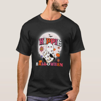 Camiseta Hippie Halloween 70u2019s Vibes 4