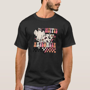 Camiseta Hippie Halloween Ghost 60s 70s Costume Groovy Spoo