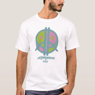 Camiseta Hippie Happiness ICON HIppie Happy by Masanser