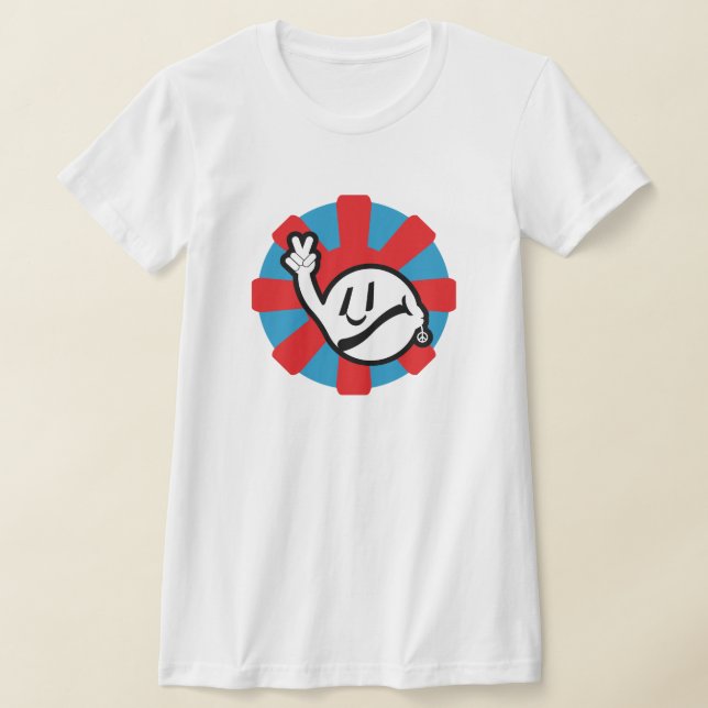 Camiseta HIPPIE ICON flowers 2023 BY MASANSER (Distribución)