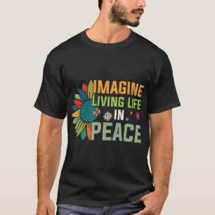 Camiseta Hippie-Imagines-Vivir-Vivir-en paz