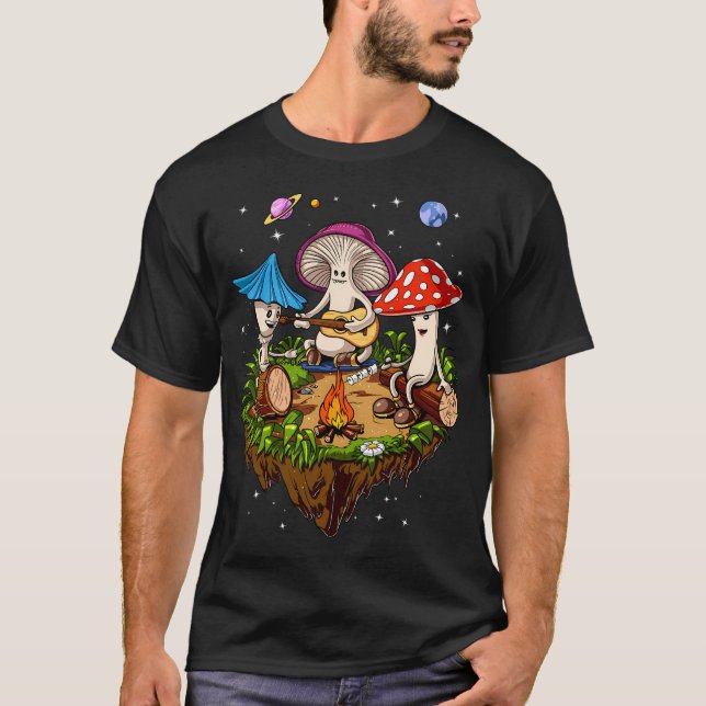 Camiseta Hippie Magic Mushroom (Anverso)