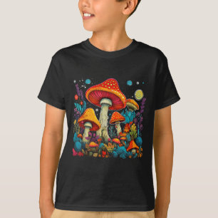 Camiseta Hippie Mushrooms Festival de Hongos Psicodélicos F