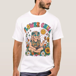 Camiseta Hippie Niño de las Flores