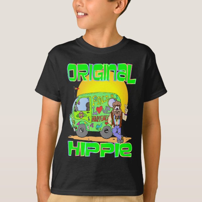 Camiseta Hippie original (Anverso)