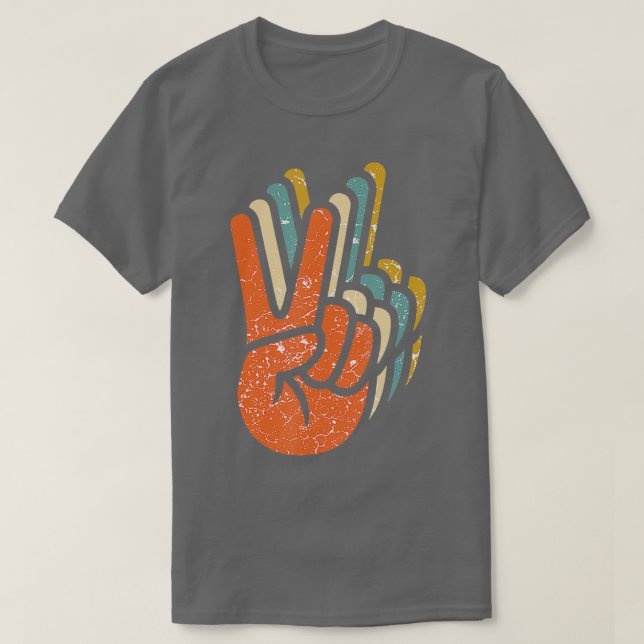 Camiseta Hippie Peace 60s 70s Tie Dye Hippie Gift Perfect G (Diseño del anverso)