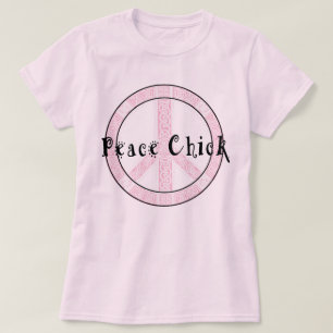 Camiseta Hippie Peace Chick T-Shirt