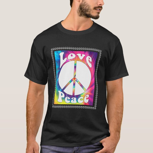 Camiseta Hippie Peace Free Spirit Hipie Groovy Flower (Anverso)