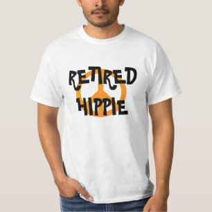 Camiseta Hippie retirado, símbolo de paz,