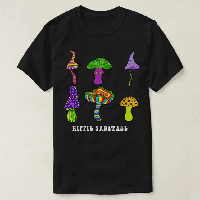 Camiseta Hippie Sabotage Shirt (Diseño del anverso)